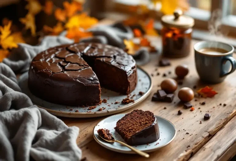 Chocolat noir + crème de marrons : le gâteau fondant d’automne dont vous ne pourrez plus vous passer