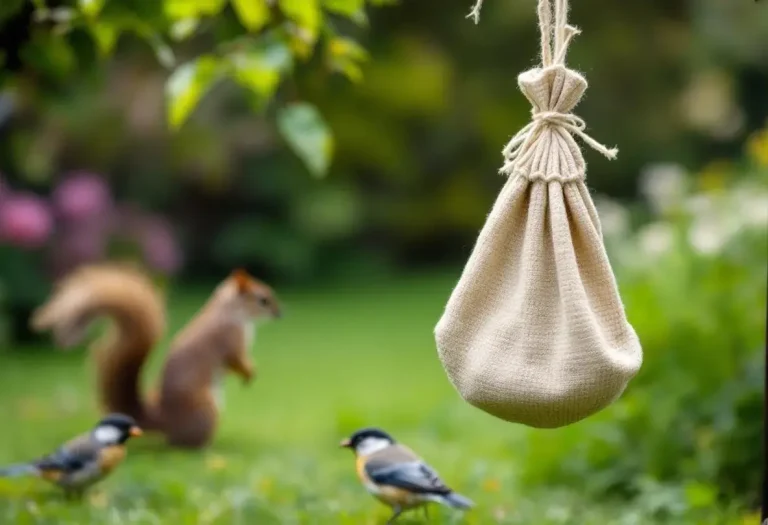 Glisser un savon dans une chaussette : l’astuce insolite qui protège vraiment les oiseaux de votre jardin