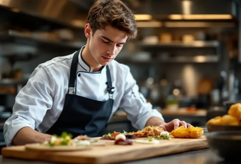 Grand format. À 17 ans, ce jeune Orléanais, Henri, devient lauréat du Challenge foie gras des Jeunes créateurs culinaires