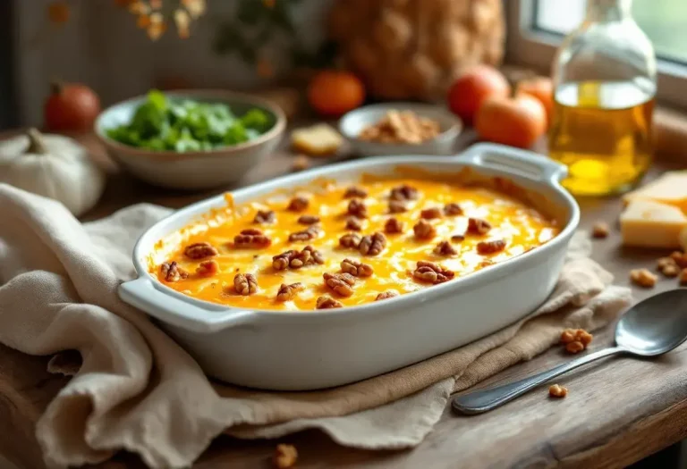 Gratin de butternut, fromage et noix : recette facile et ultra fondante Gratin de butternut, fromage et noix : recette facile et ultra fondante