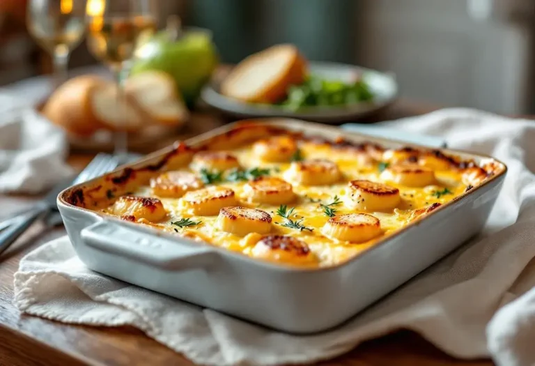 Gratin poireaux–Saint-Jacques : « simple à faire, mais digne d’un repas de fête »