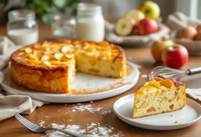 Gâteau pommes-yaourt ultra moelleux : « je n’en rate plus un seul depuis que j’utilise cette astuce de ma grand-mère »