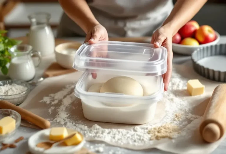 « J’ai découvert cette astuce avec une simple boîte : ma pâte à tarte est prête en à peine 2 minutes ! »