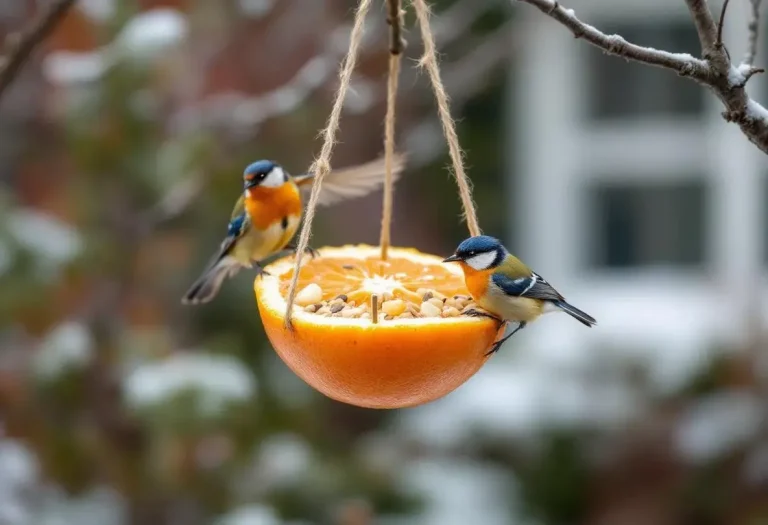 « Je l’ai posée hier, ils sont venus dès ce matin » : cette mangeoire maison à fabriquer en 5 minutes devient un véritable aimant à oiseaux