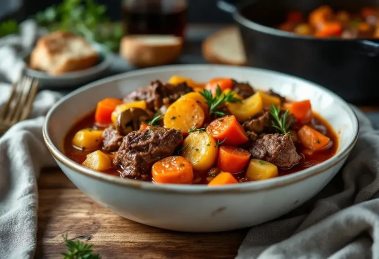 Le bourguignon version italienne : express à cuire, plus léger, et tout aussi fondant avec ses légumes ultra parfumés Le bourguignon version italienne : express à cuire, plus léger, et tout aussi fondant avec ses légumes ultra parfumés