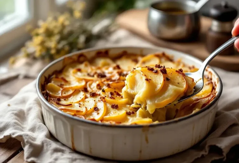 Le gratin le plus simple du monde ? Pommes, oignons, bouillon… et une texture encore plus gourmande qu’un dauphinois