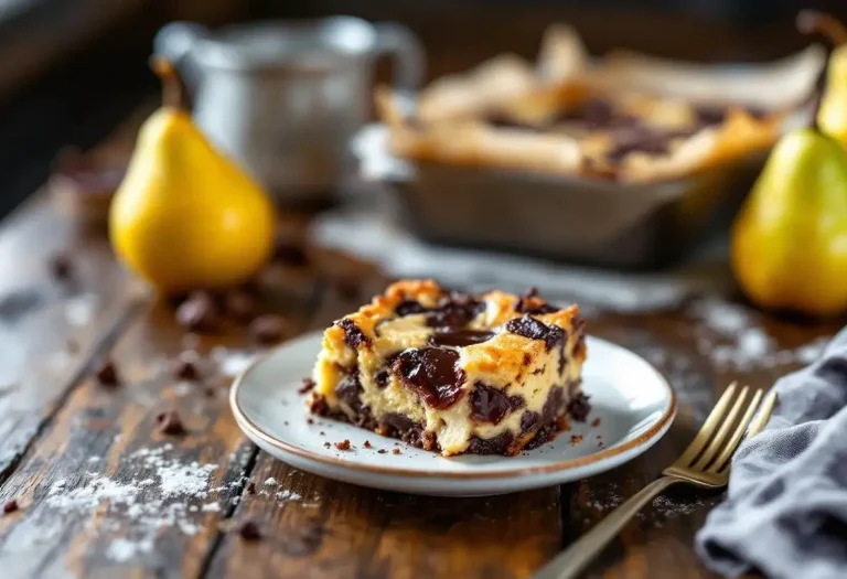 Plus fondant qu’un cake : ce dessert poire-chocolat pourrait bien vous rendre accro !