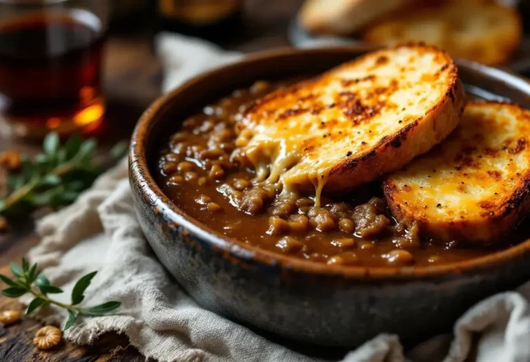 Aucune recette de soupe à l'oignon ne révèle cet ingrédient qui donne encore plus de goût