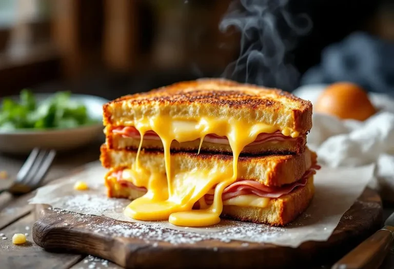 Cette recette de sandwich façon raclette offre un plaisir fondant et croustillant pour réchauffer vos déjeuners