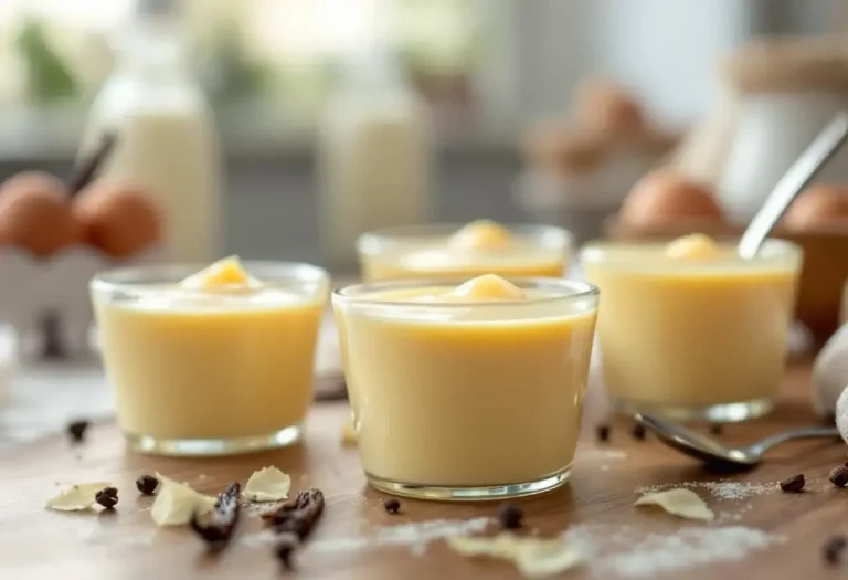 Crèmes dessert à la vanille maison : ultra onctueuses, hyper faciles et sans additifs