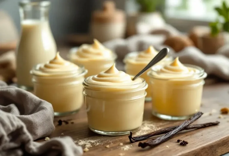 Crèmes dessert à la vanille maison : ultra onctueuses, super faciles et sans additifs