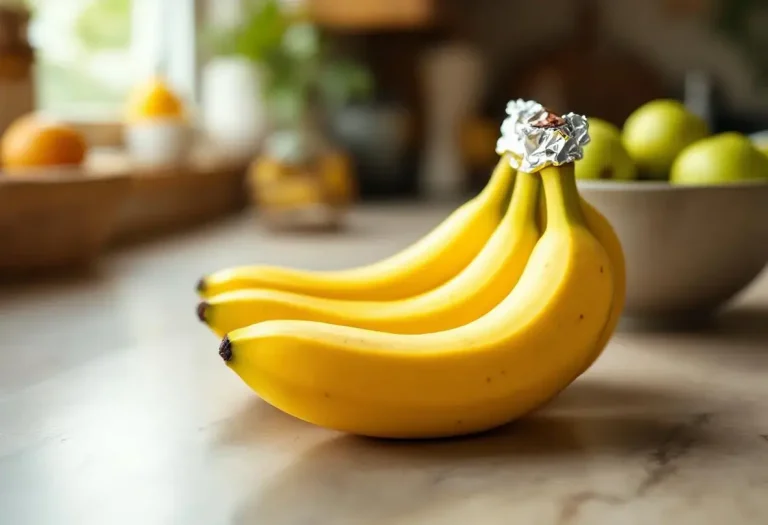« Elles ne noircissent plus » : mon astuce toute simple pour garder vos bananes bien fraîches très longtemps
