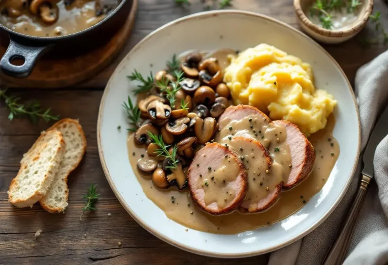 Filet mignon aux champignons et moutarde : un plat ultra fondant, bien crémeux et prêt en 30 minutes Filet mignon aux champignons et moutarde : un plat ultra fondant, bien crémeux et prêt en 30 minutes