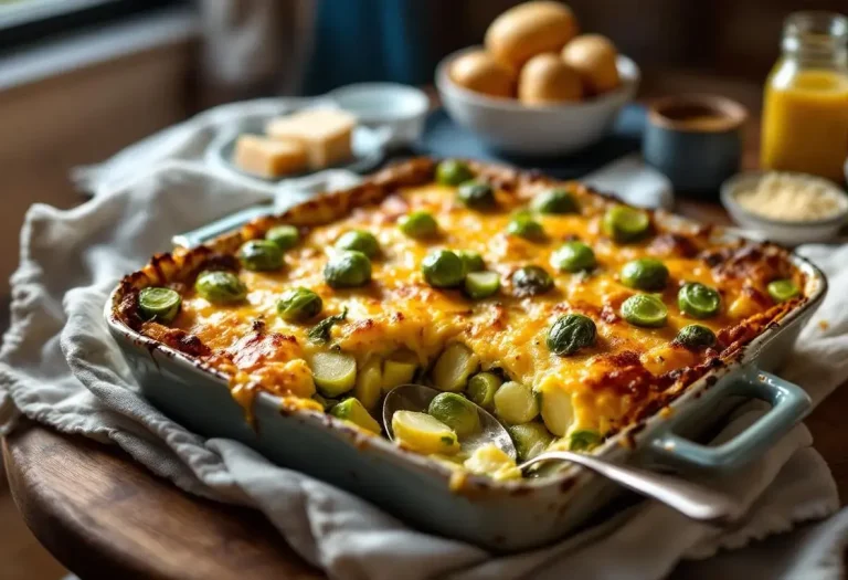 « Je le prépare chaque dimanche en hiver » : le gratin patates-choux de Bruxelles qui a conquis toute ma famille