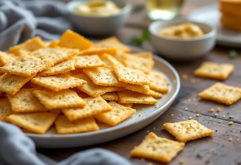« Je les prépare en 10 minutes pour l'apéro » : mes crackers maison ultra croustillants au fromage et graines dorées, bien plus savoureux que les industriels