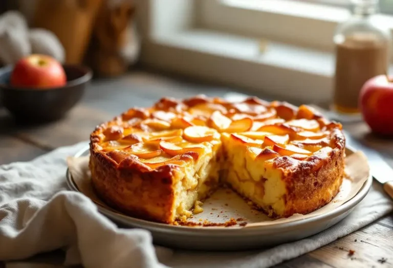 Julie Andrieu dévoile la recette de son gâteau aux pommes favori « bien meilleur qu'une simple tarte »