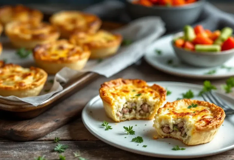 Mini quiches au thon : ultra faciles, fondantes et bien dorées (parfaites pour l’apéro)