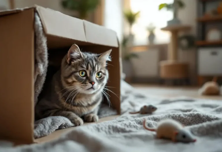 Mon chat ne joue plus et s’isole : comment l’aider à retrouver le moral à la maison ?