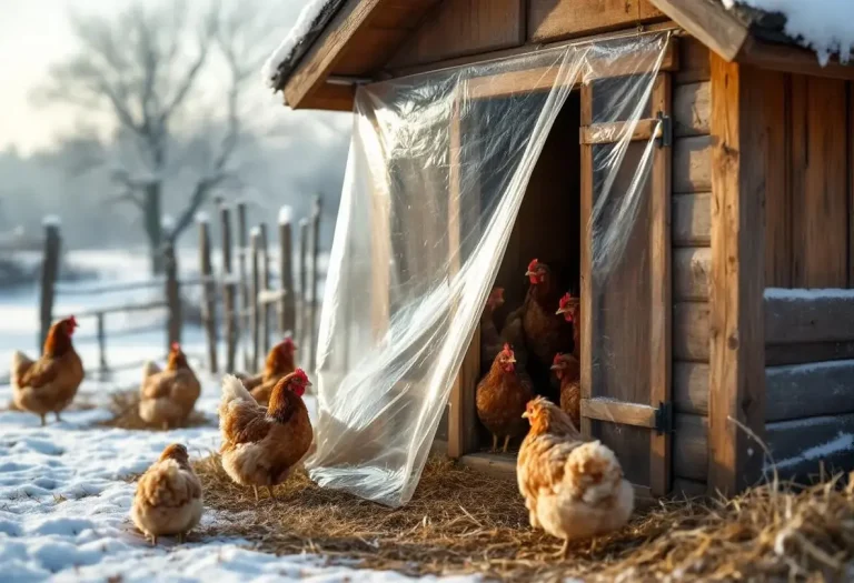 Pourquoi de plus en plus d’éleveurs installent un rideau dans leur poulailler en hiver (et ce que ça change vraiment pour la qualité de leurs œufs)