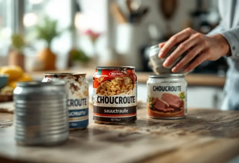 Rappel d’urgence chez Intermarché, Auchan, Leclerc et d'autres enseignes pour ces boîtes de choucroute altérées