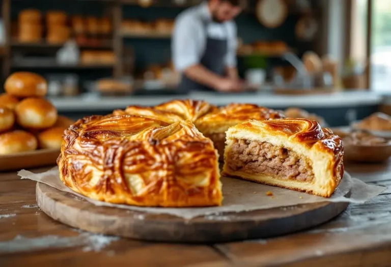 Récompensé pour sa galette à la frangipane, ce pâtissier ose une version aux rillettes
