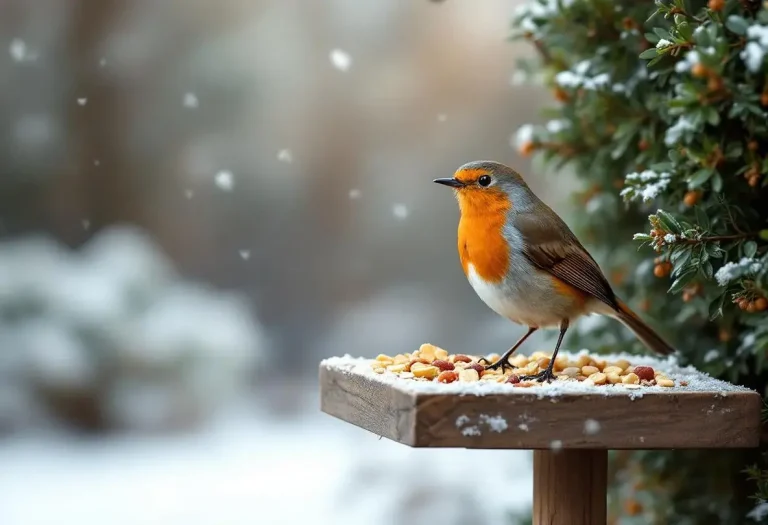 Rouges-gorges affamés cet hiver : 6 aliments à laisser dehors que la plupart des amoureux d'oiseaux oublient d'offrir