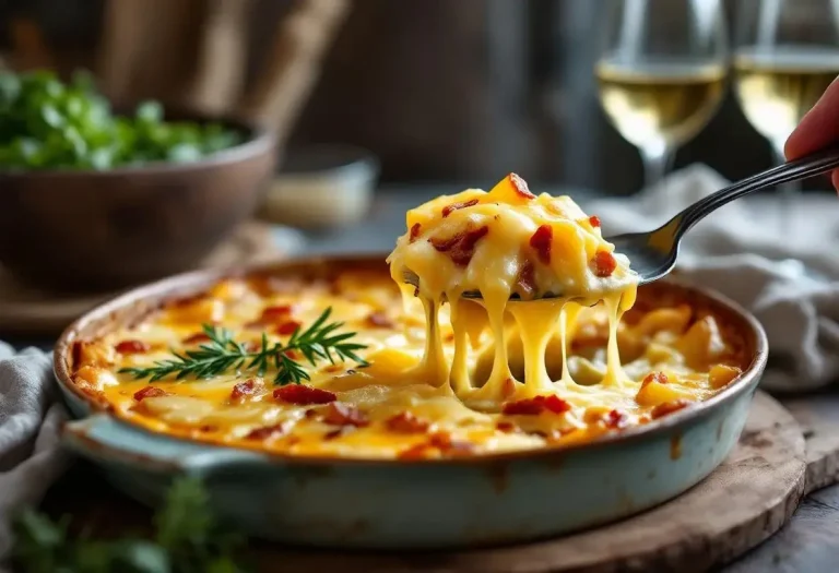 Tartiflette à la cancoillotte : le gratin ultra fondant et plus léger, très facile au four