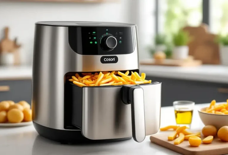 Test du Cosori Iconic Single : l’airfryer en inox pour des frites encore plus saines