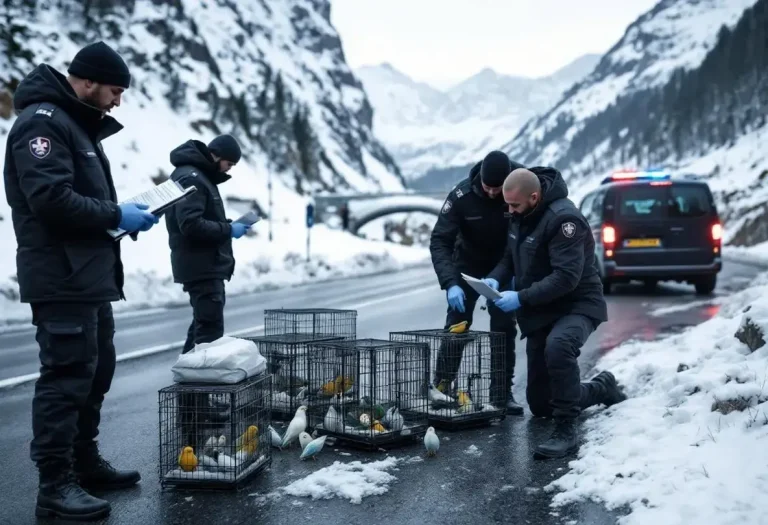 Trafic international d'oiseaux protégés dévoilé en Suisse