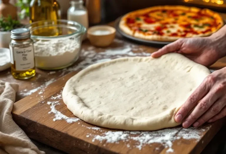 Votre pâte à pizza ne gonfle jamais comme au restaurant ? La vraie recette secrète des Italiens pour une pâte enfin bien épaisse et moelleuse !