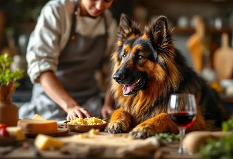 Berger allemand poil long : un compagnon élégant et doué berger allemand poil long