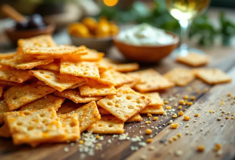« Je les prépare en 10 minutes pour l'apéro » : mes crackers maison ultra croustillants au fromage et aux graines dorées, bien plus savoureux que les industriels « Je les prépare en 10 minutes pour l'apéro » : mes crackers maison ultra croustillants au fromage et aux graines dorées, bien plus savoureux que les industriels