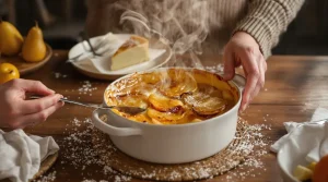 « Je n'ose plus proposer d'autres desserts quand j'ai des invités en hiver » : comment ce clafoutis express a transformé mes fins de repas en famille