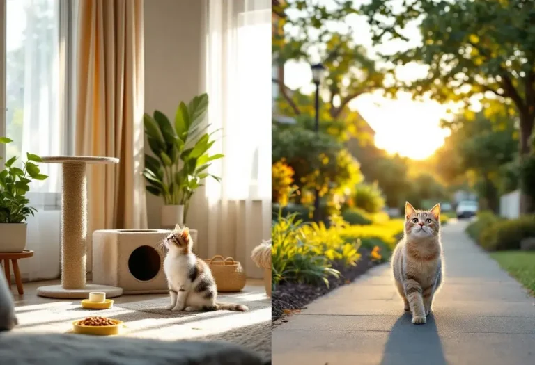 Les vraies différences entre un chat d’intérieur et un chat qui sort dehors Les vraies différences entre un chat d’intérieur et un chat qui sort dehors