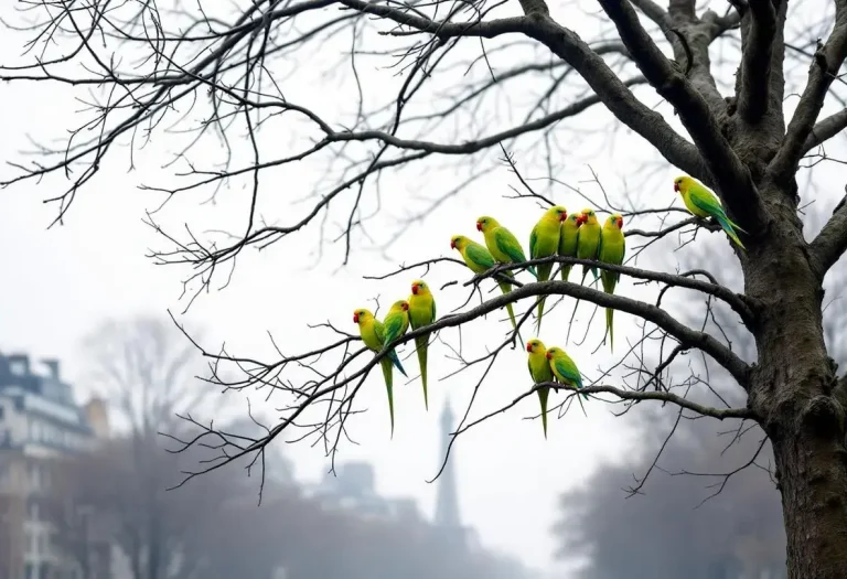 Perruches vertes : comment ces oiseaux exotiques ont peu à peu colonisé Paris et toute l'Île-de-France ?